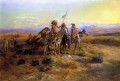 Los exploradores 1902 Charles Marion Russell Indios americanos